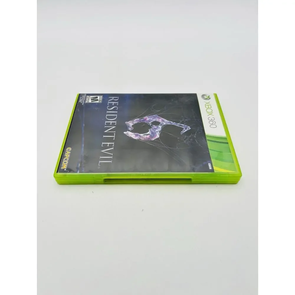Resident Evil 6 (Microsoft Xbox 360, 2012) No Manual Tested Working VG Condition